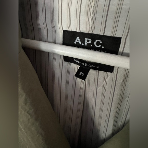 A.P.C. Water Repellent Trench Coat - Picture 5 of 10